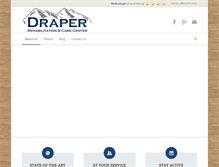 Tablet Screenshot of drapercare.com